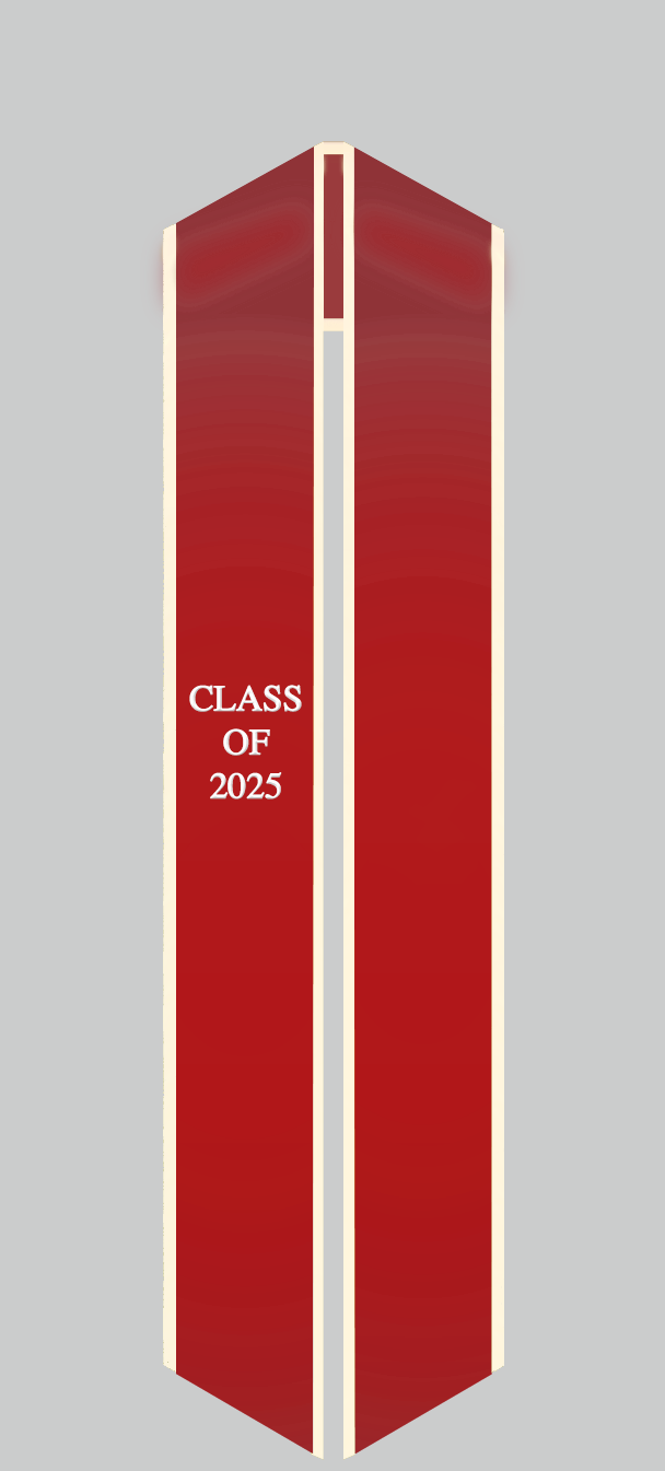 Graduation Sash, Customize Option Provides